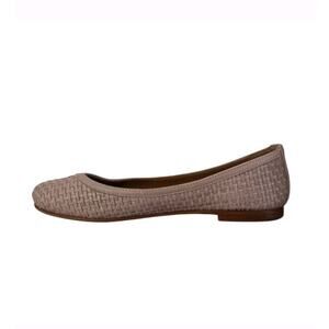 Frye Woven Tan Flats